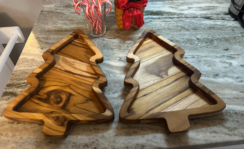Christmas Tree Trays